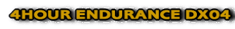 4HOUR ENDURANCE DX04