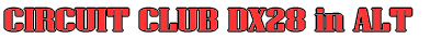CIRCUIT CLUB DX28 in ALT