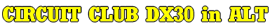 CIRCUIT CLUB DX30 in ALT